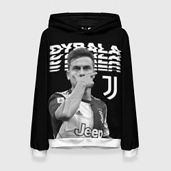 Толстовка-худи женская Paulo Dybala, цвет: 3D-белый