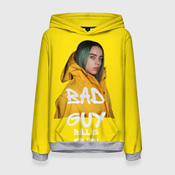 Толстовка-худи женская Billie Eilish Билли Айлиш, цвет: 3D-меланж