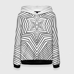 Толстовка-худи женская Bring me the horizon white, цвет: 3D-черный