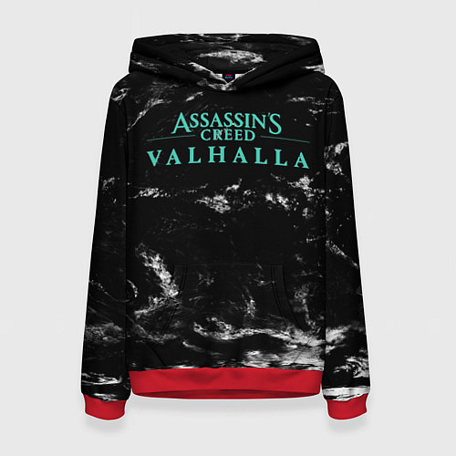 Женская толстовка Assassins Creed Valhalla / 3D-Красный – фото 1