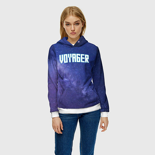 Женская толстовка Voyager / 3D-Белый – фото 3