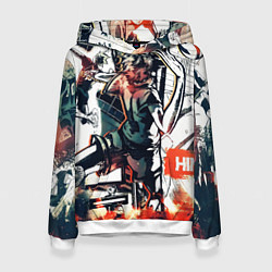 Толстовка-худи женская Haikyu Haikyuu Haikuu, цвет: 3D-белый