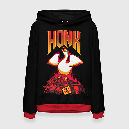 Женская толстовка HONK Goose / 3D-Красный – фото 1