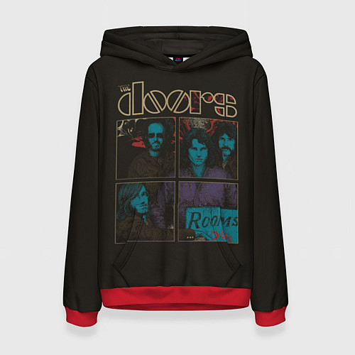 Женская толстовка The Doors / 3D-Красный – фото 1