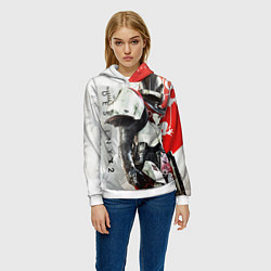Толстовка-худи женская DESTINY, TITAN, цвет: 3D-белый — фото 2