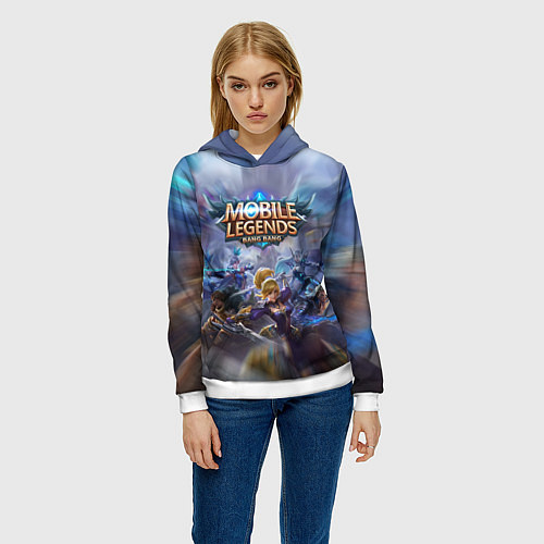 Женская толстовка Mobile Legends Z / 3D-Белый – фото 3