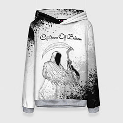 Толстовка-худи женская Children of Bodom Z, цвет: 3D-меланж