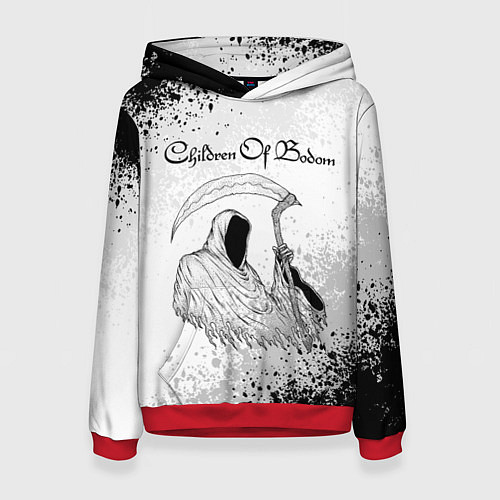 Женская толстовка Children of Bodom Z / 3D-Красный – фото 1