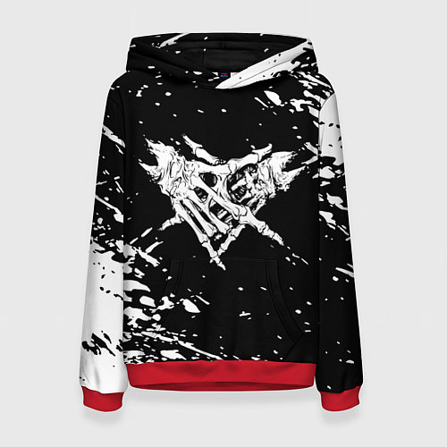 Женская толстовка Velial Squad / 3D-Красный – фото 1