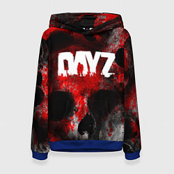 Толстовка-худи женская DAYZ BLOOD ДЕЙЗИ КРОВЬ Z, цвет: 3D-синий