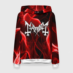 Толстовка-худи женская MAYHEM, цвет: 3D-белый