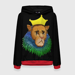 Женская толстовка Lion art