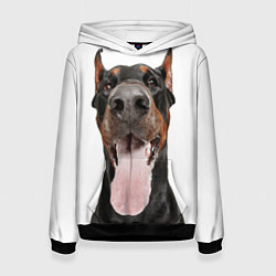 Женская толстовка Доберман Doberman