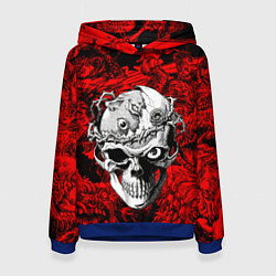 Толстовка-худи женская BERSERK, цвет: 3D-синий