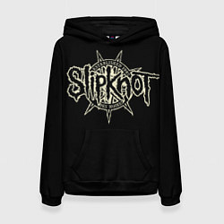 Толстовка-худи женская Slipknot 1995, цвет: 3D-черный