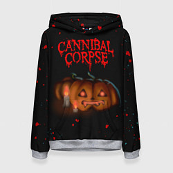 Толстовка-худи женская Cannibal Corpse, цвет: 3D-меланж