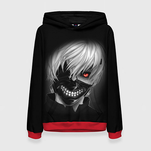 Женская толстовка TOKYO GHOUL ТОКИЙСКИЙ ГУЛЬ / 3D-Красный – фото 1