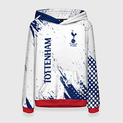 Толстовка-худи женская TOTTENHAM HOTSPUR, цвет: 3D-красный