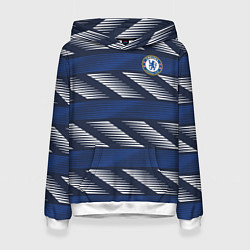 Толстовка-худи женская FC Chelsea Breathe Training Top 202122, цвет: 3D-белый