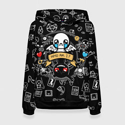 Толстовка-худи женская THE BINDING OF ISAAC ЖЕРТВА, цвет: 3D-черный