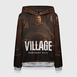 Толстовка-худи женская RESIDENT EVIL VILLAGE, цвет: 3D-меланж