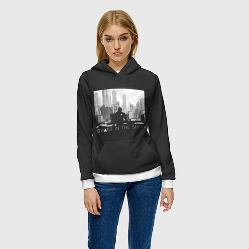 Женская толстовка Kusanagi / 3D-Белый – фото 3