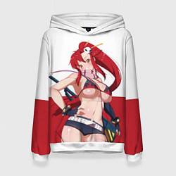 Толстовка-худи женская Yoko Littner, цвет: 3D-белый