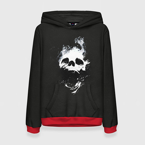 Женская толстовка Невероятное зло / 3D-Красный – фото 1