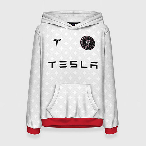 Женская толстовка INTER MIAMI FC TESLA KIT / 3D-Красный – фото 1