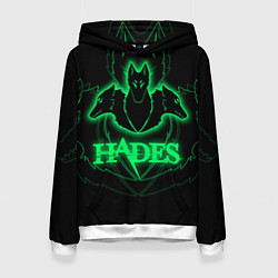 Толстовка-худи женская Hades, цвет: 3D-белый