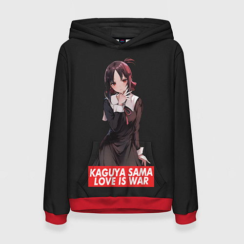 Женская толстовка Kaguya-sama: Love Is War / 3D-Красный – фото 1