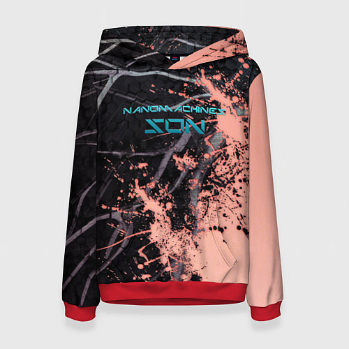 Женская толстовка MGR - Nanomachines Son / 3D-Красный – фото 1