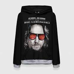 Толстовка-худи женская The Big Lebowski, цвет: 3D-меланж