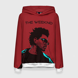 Толстовка-худи женская The weeknd, цвет: 3D-белый