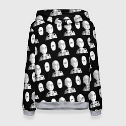 Толстовка-худи женская ONE-PUNCH MAN ВАН ПАНЧ МАН Z, цвет: 3D-меланж