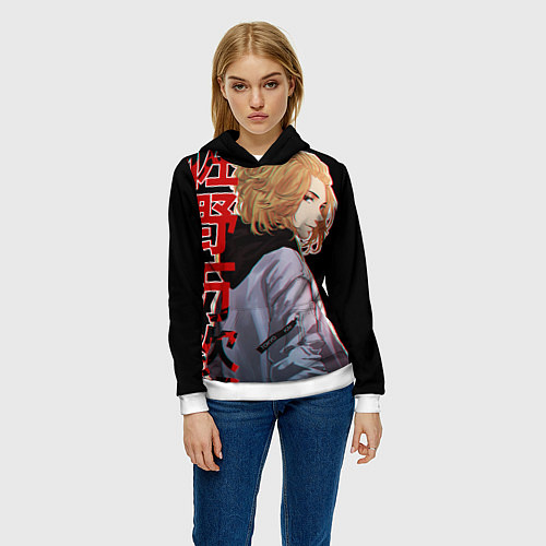 Женская толстовка Токийские мстители / 3D-Белый – фото 3