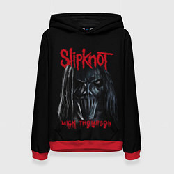 Толстовка-худи женская MICK THOMPSON SLIPKNOT СЛИПКНОТ Z, цвет: 3D-красный