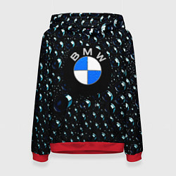 Толстовка-худи женская BMW Collection Storm, цвет: 3D-красный