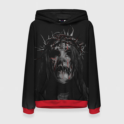 Женская толстовка Joey Jordison / 3D-Красный – фото 1