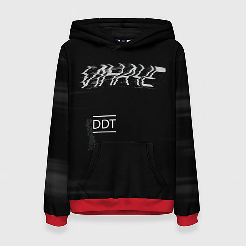 Женская толстовка ИНАЧЕ DDT / 3D-Красный – фото 1