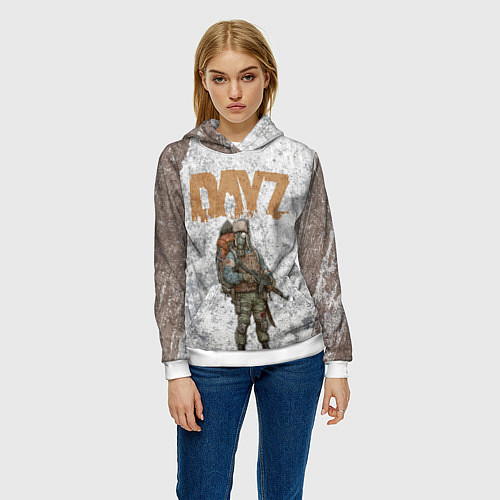 Женская толстовка DAYZ ДЕЙЗИ Z / 3D-Белый – фото 3