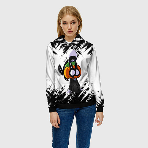 Женская толстовка Скид и Памп FNF / 3D-Черный – фото 3