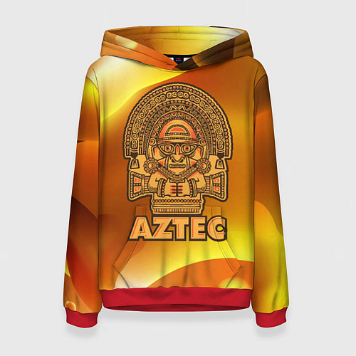 Женская толстовка Aztec Ацтеки / 3D-Красный – фото 1