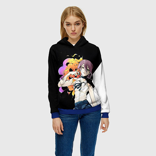 Женская толстовка Резе Reze / 3D-Синий – фото 3