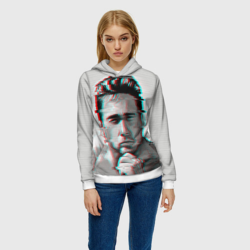 Женская толстовка Billie Herrington Gachimuchi / 3D-Белый – фото 3