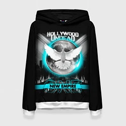 Толстовка-худи женская New Empire, Vol 1 - Hollywood Undead, цвет: 3D-белый