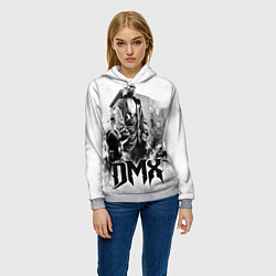 Толстовка-худи женская DMX, цвет: 3D-меланж — фото 2