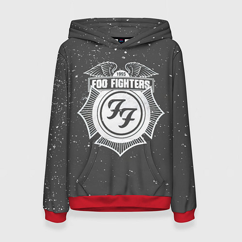 Женская толстовка Foo Fighters 1995 FF / 3D-Красный – фото 1