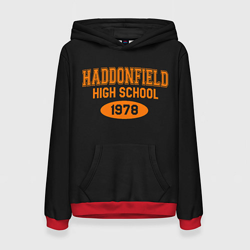 Женская толстовка Haddonfield High School 1978 / 3D-Красный – фото 1