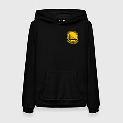 Толстовка-худи женская GOLDEN STATE WARRIORS BLACK STYLE, цвет: 3D-черный
